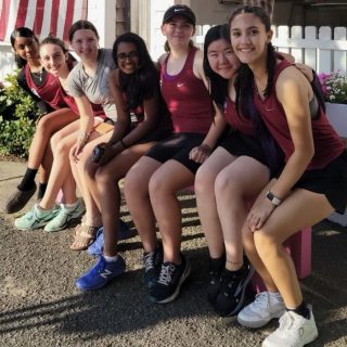Teachers Cocco and Cardozo head up girls’ tennis; team touts positive vibes