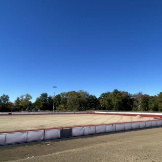 New track getting closer to completion