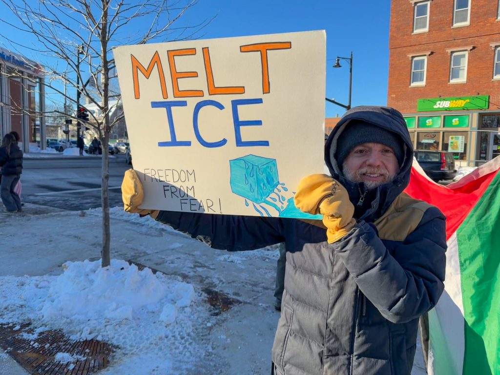 JMW _Melt Ice_ sign