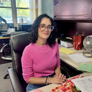 The face of the school: a clerical worker under strain